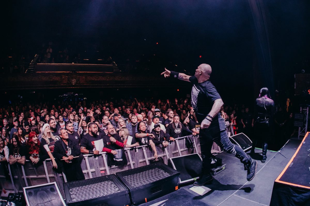 Full house from the stage