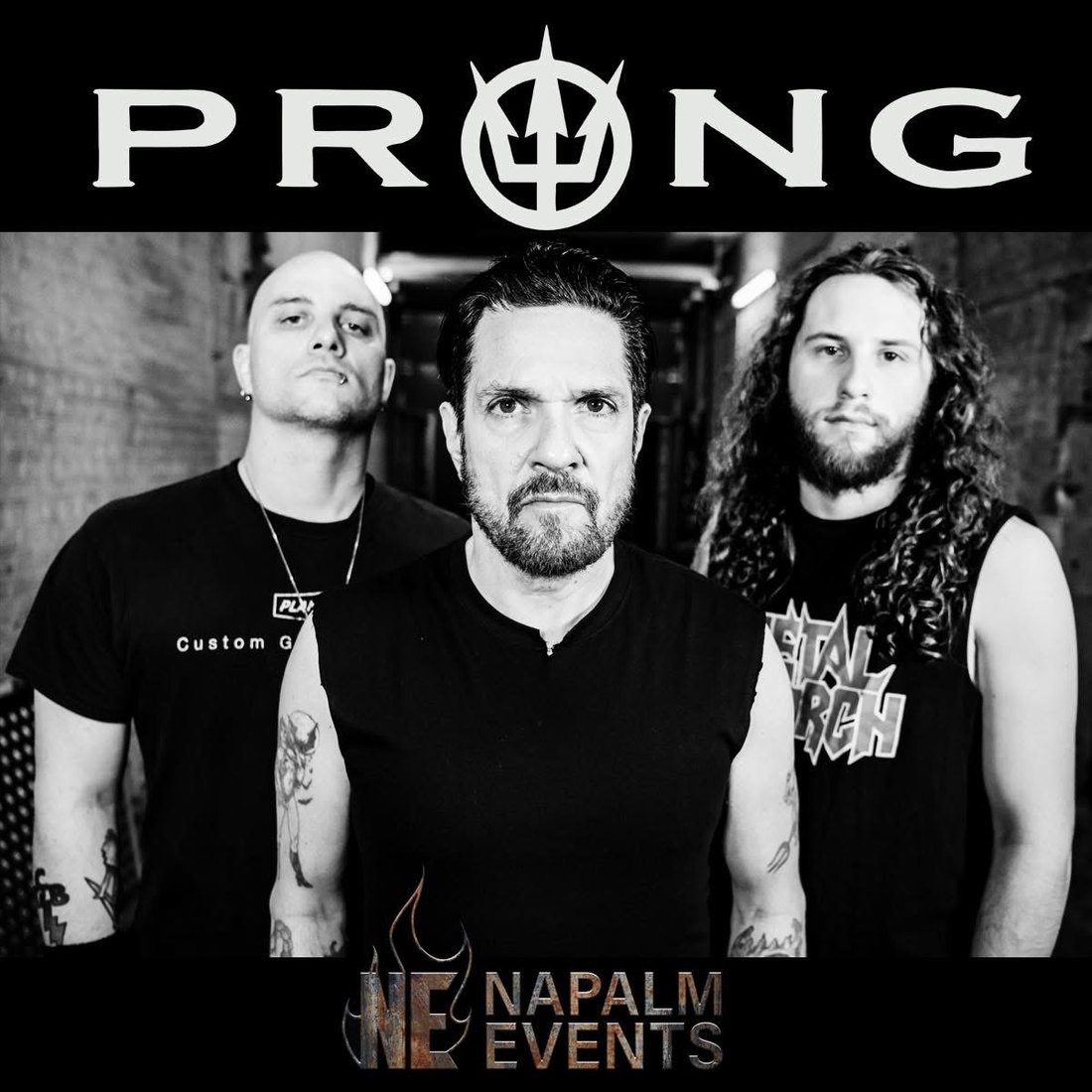 Prong band photo: Tommy Victor, Dean and Tyler